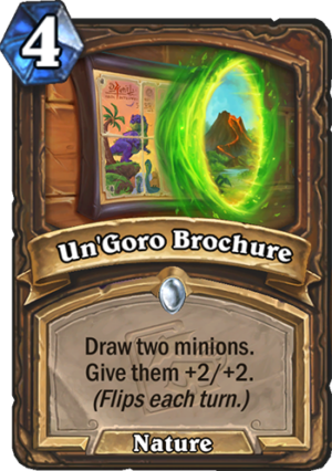 Un’Goro Brochure Card