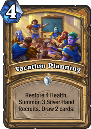 Vacation Planning Card