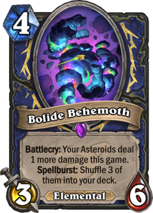 Bolide Behemoth Card