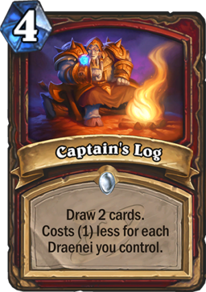 Captain’s Log Card