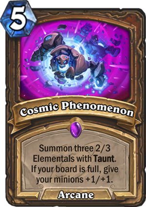 Cosmic Phenomenon Card