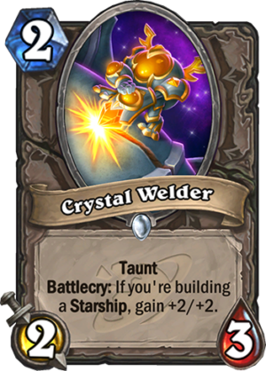 Crystal Welder Card