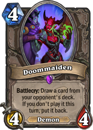 Doommaiden Card