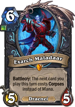 Exarch Maladaar Card