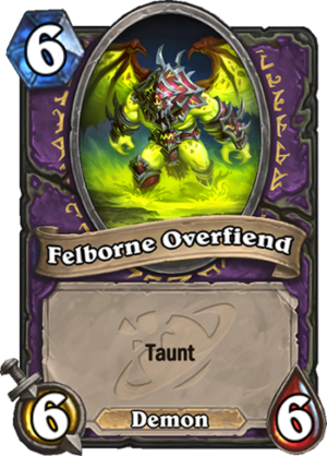 Felborne Overfiend Card