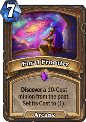 Final Frontier Card