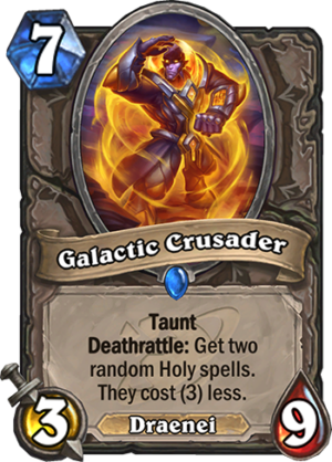 Galactic Crusader Card