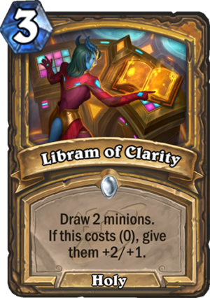 Libram of Clarity Card