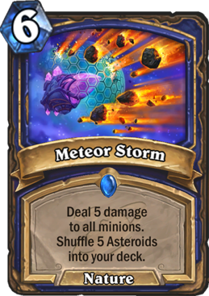 Meteor Storm Card