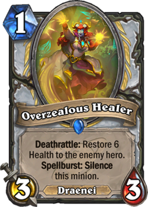 Overzealous Healer Card