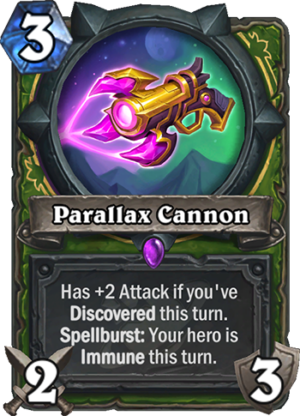 Parallax Cannon Card