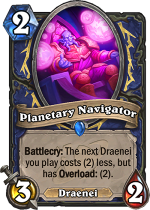 Planetary Navigator Card