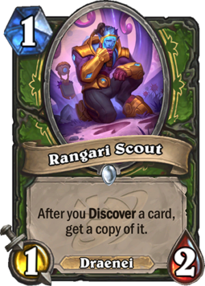 Rangari Scout Card