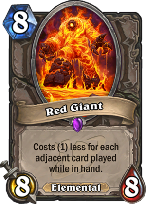 Red Giant Card