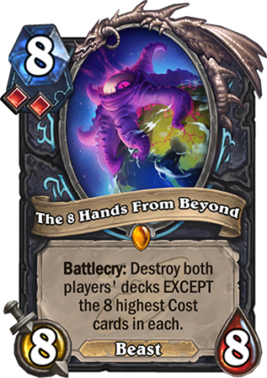 The 8 Hands From Beyond Card