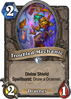 Troubled Mechanic Card