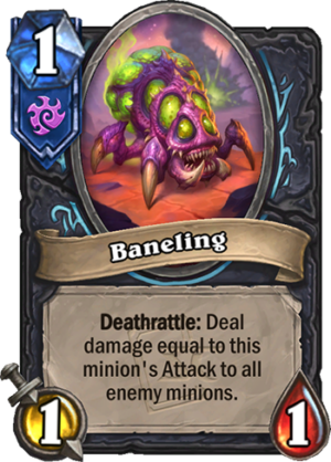 Baneling Card