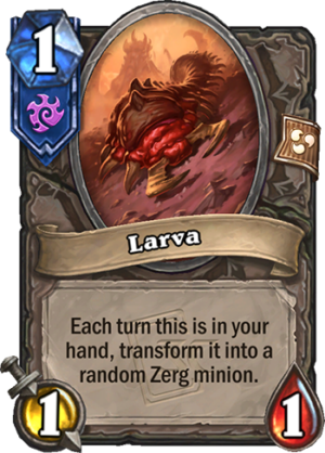 Larva Card